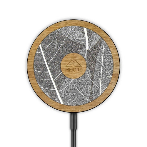Wireless Charger with Organic and Wood Material